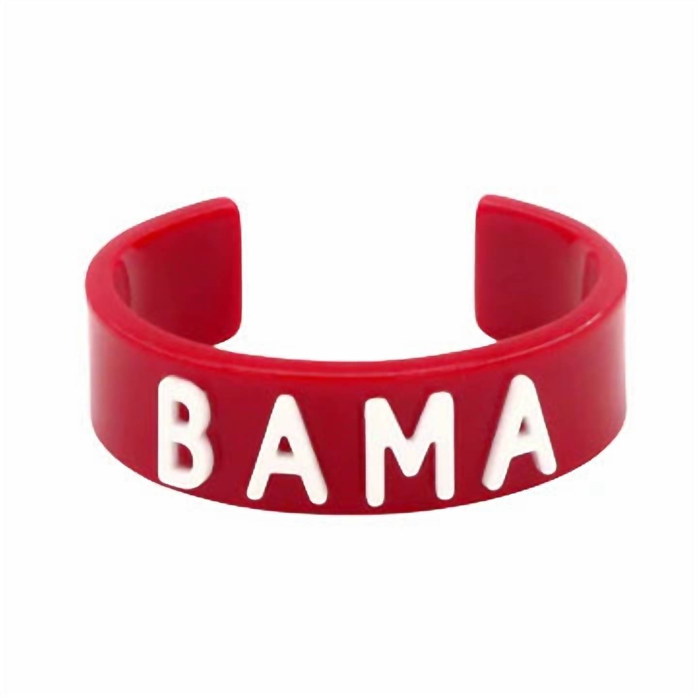New Brianna Cannon Alabama Bama Cuff In Crimson